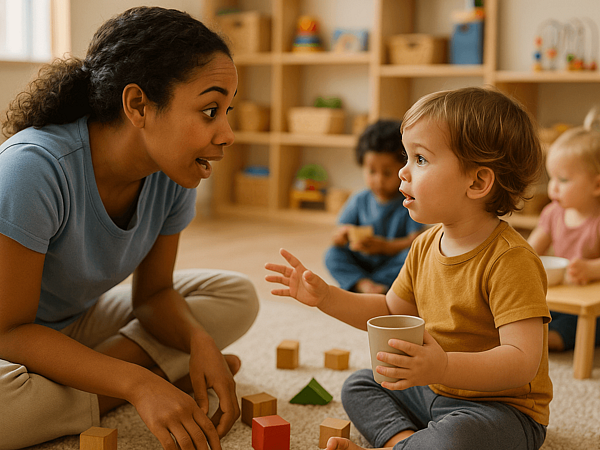 Helping Toddlers Build Strong Language Skills at Deerfield Daycares