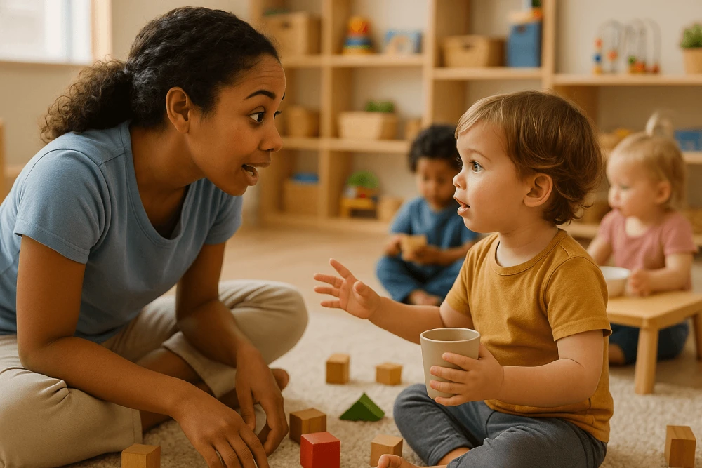 Helping Toddlers Build Strong Language Skills at Deerfield Daycares