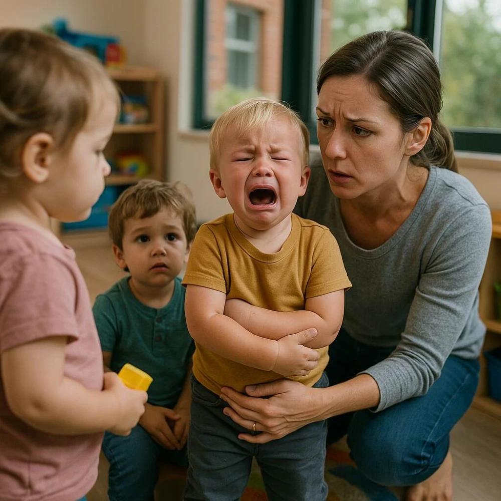 Helping Two-Year-Olds Through Big Emotions in Deerfield Daycare